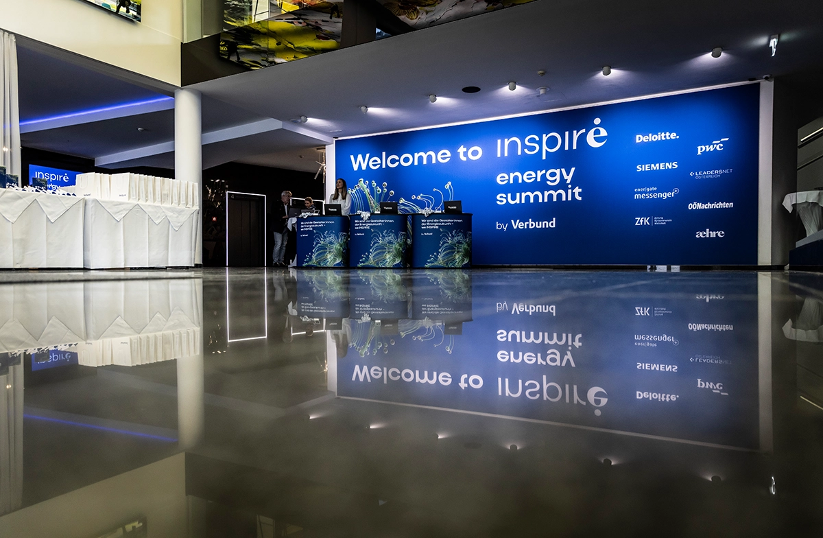 Herzlich willkommen zum INSPIRE energy summit 2025. Foto: Mirja Geh