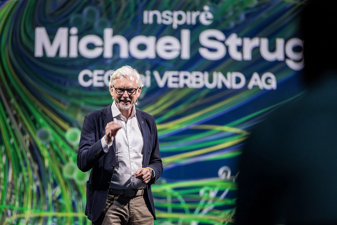 Bedeutende Abschiedworte: Michael Strugl appelliert an das Publikum.